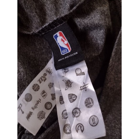 UNK San Antonio Spurs Mens Silky Tshirt Size M Gray Basketball NBA Stretch - Picture 7 of 7